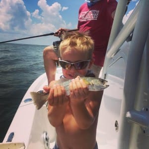 Deep sea fishing trip